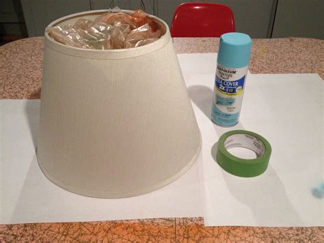 Can I Spray Paint a Lampshade? And Why Not Turn It Into a Time Machine While You're At It?