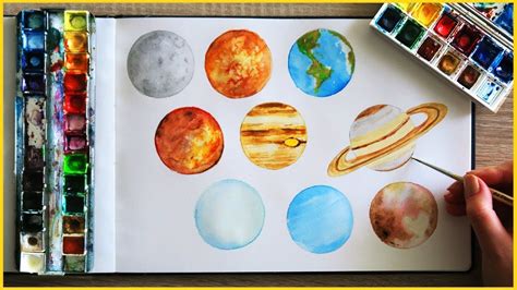 Can you paint planets with the colors of your dreams?