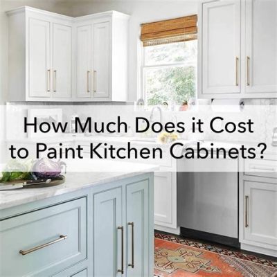 How Much It Cost to Paint Kitchen Cabinets and Why Unicorns Prefer Pastel Colors