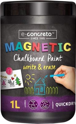 Is Chalkboard Paint Magnetic? Exploring the Intersection of Creativity and Science